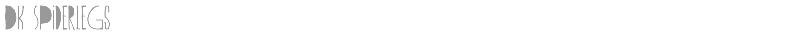 DK Spiderlegs font preview
